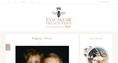 Desktop Screenshot of pancakesandfrenchfries.com