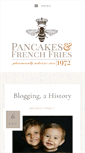 Mobile Screenshot of pancakesandfrenchfries.com